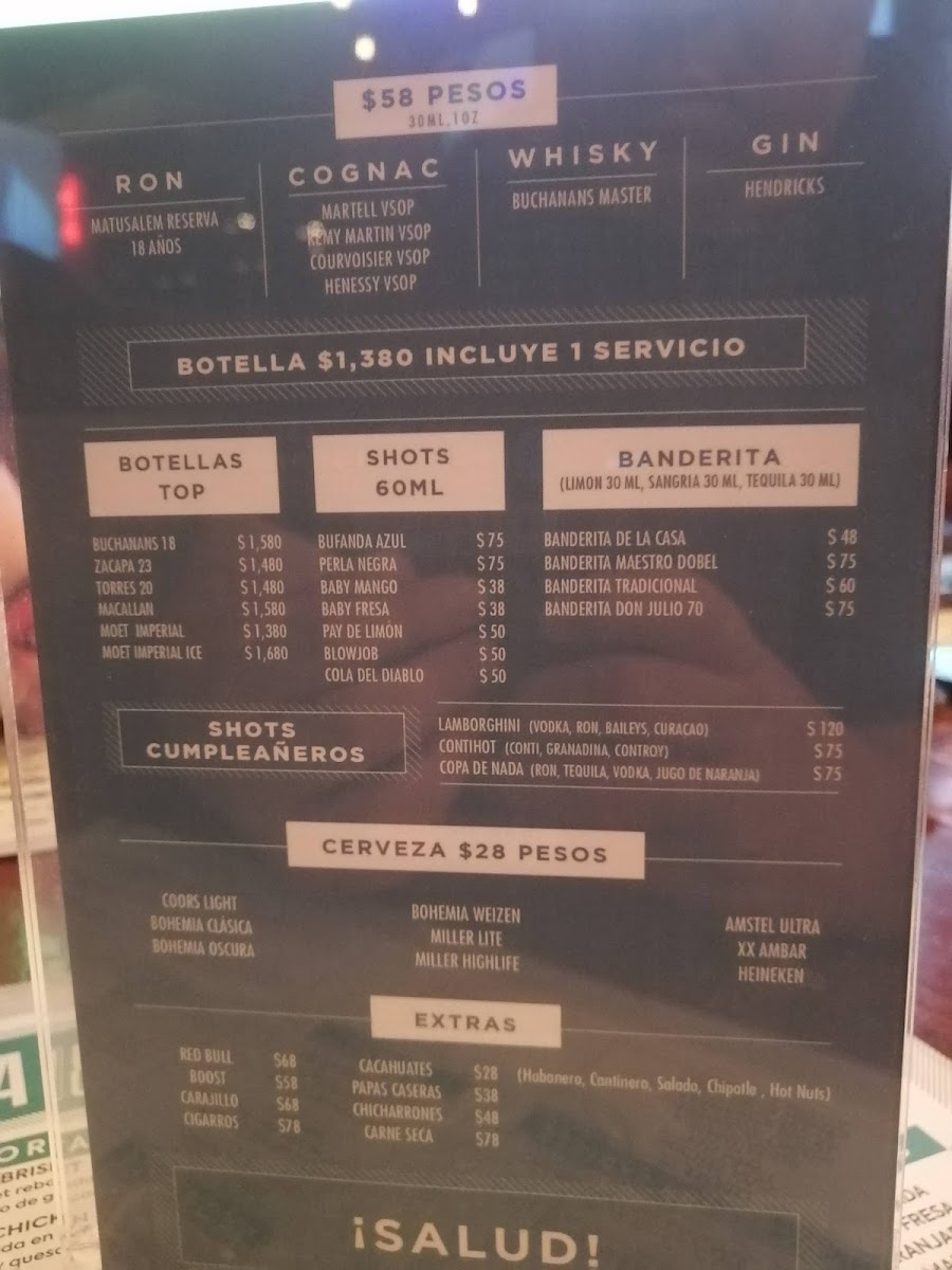 Taquería No 18 Cantera Menu - Image 5